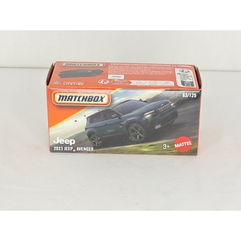 Matchbox 1:64 Jeep Avenger 2023 dark green